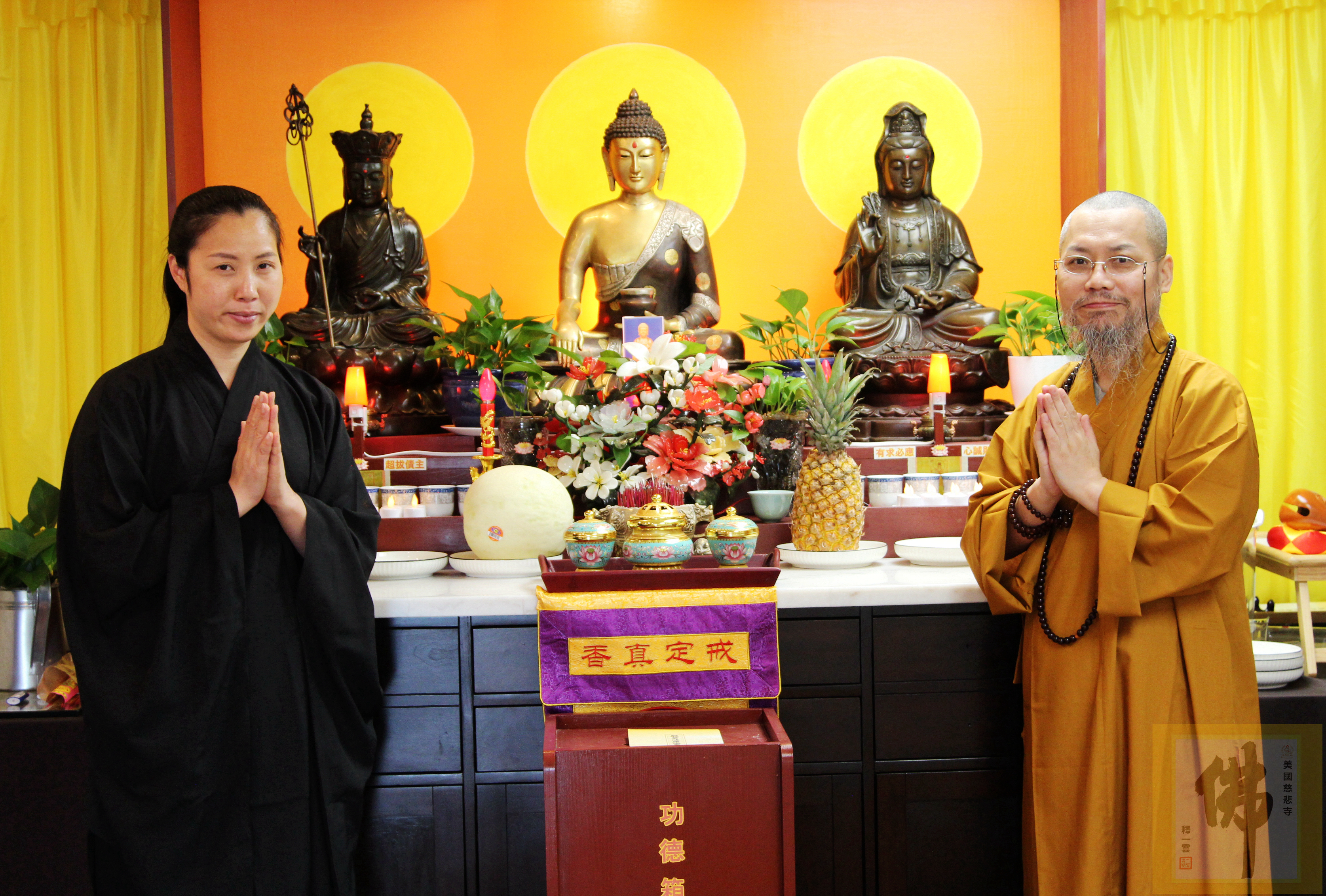 雲安居士與釋一雲法師